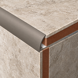 Coltar din aluminiu eloxat - bronz satinat