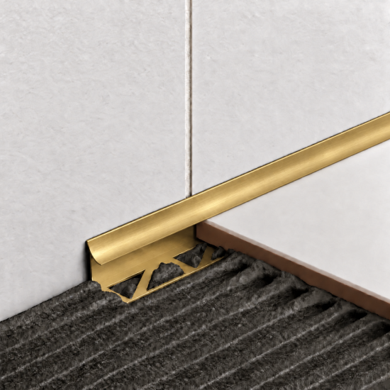 Coltar interior din aluminiu eloxat - auriu satinat