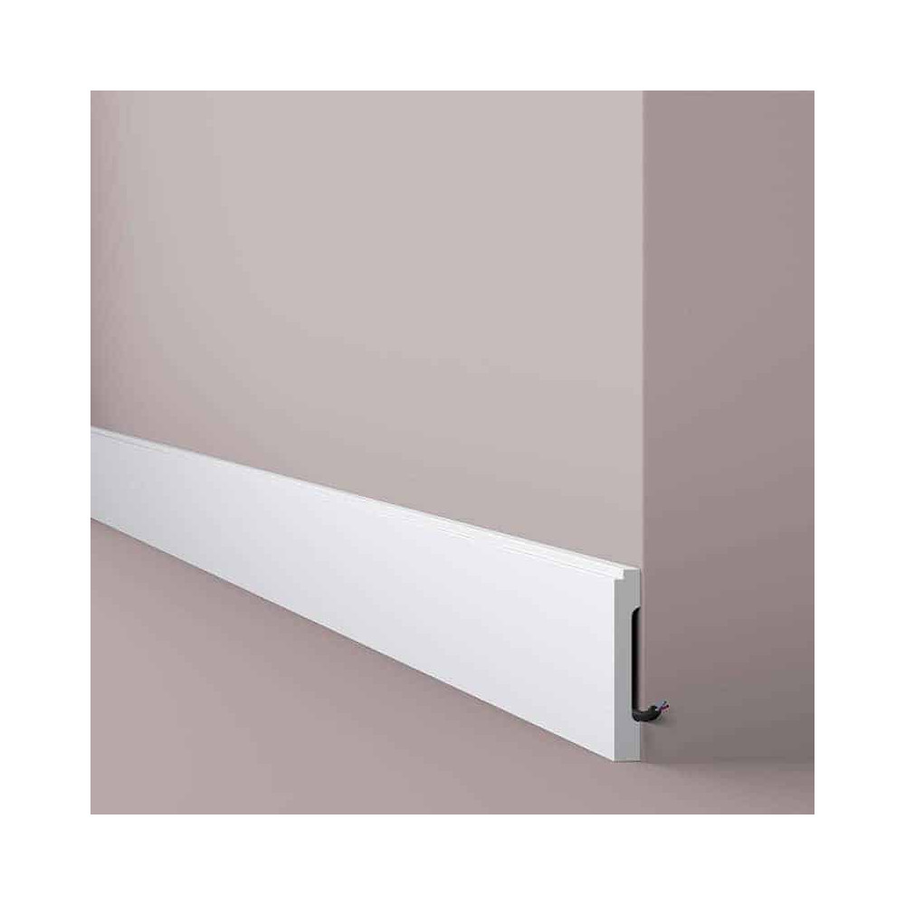 Plintă decorativă WALLSTYL FD1 – 100 × 15 mm, 2 m