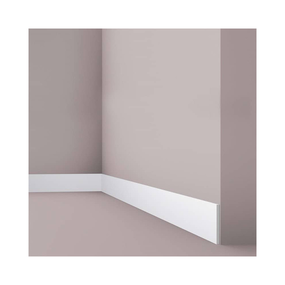 Plintă decorativă WALLSTYL FL9 – 100 × 8 mm, 2 m