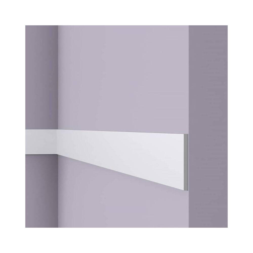 Plintă decorativă WALLSTYL FL9 – 100 × 8 mm, 2 m