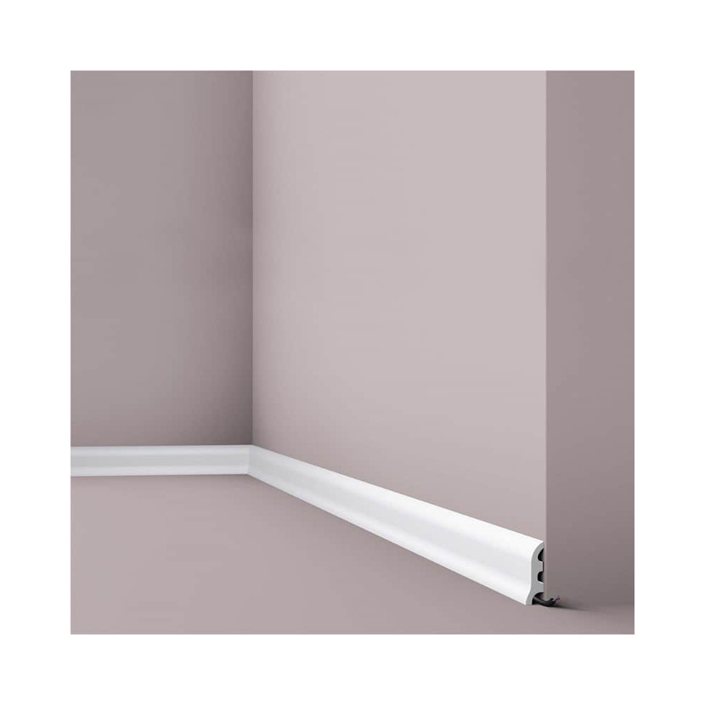 Plintă decorativă WALLSTYL FL3 – 55 × 17 mm, 2 m