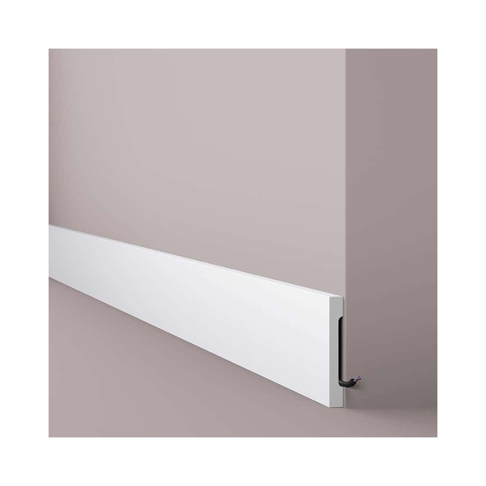 Plintă decorativă WALLSTYL FD2S – 110 × 15 mm, 2 m
