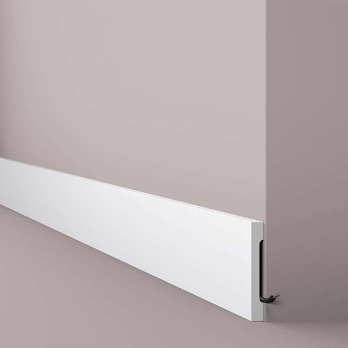 Plintă decorativă WALLSTYL FD2S – 110 × 15 mm, 2 m