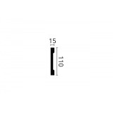 Plintă decorativă WALLSTYL FD2S – 110 × 15 mm, 2 m