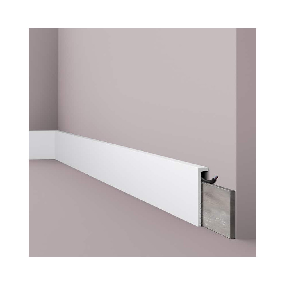 Plintă decorativă WALLSTYL CF2S – 110 × 22 mm, 2 m