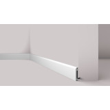 Plintă decorativă WALLSTYL FL12 – 80 × 13 mm, 2 m