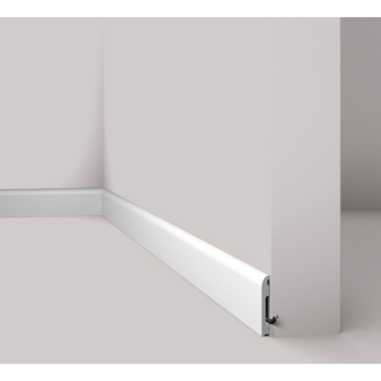 Plintă decorativă WALLSTYL FL13 – 58 × 13 mm, 2 m