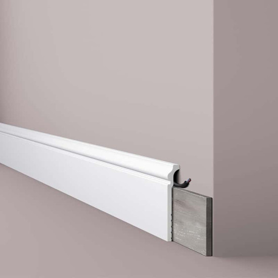 Plintă decorativă WALLSTYL CF3 – 120 × 22 mm, 2 m