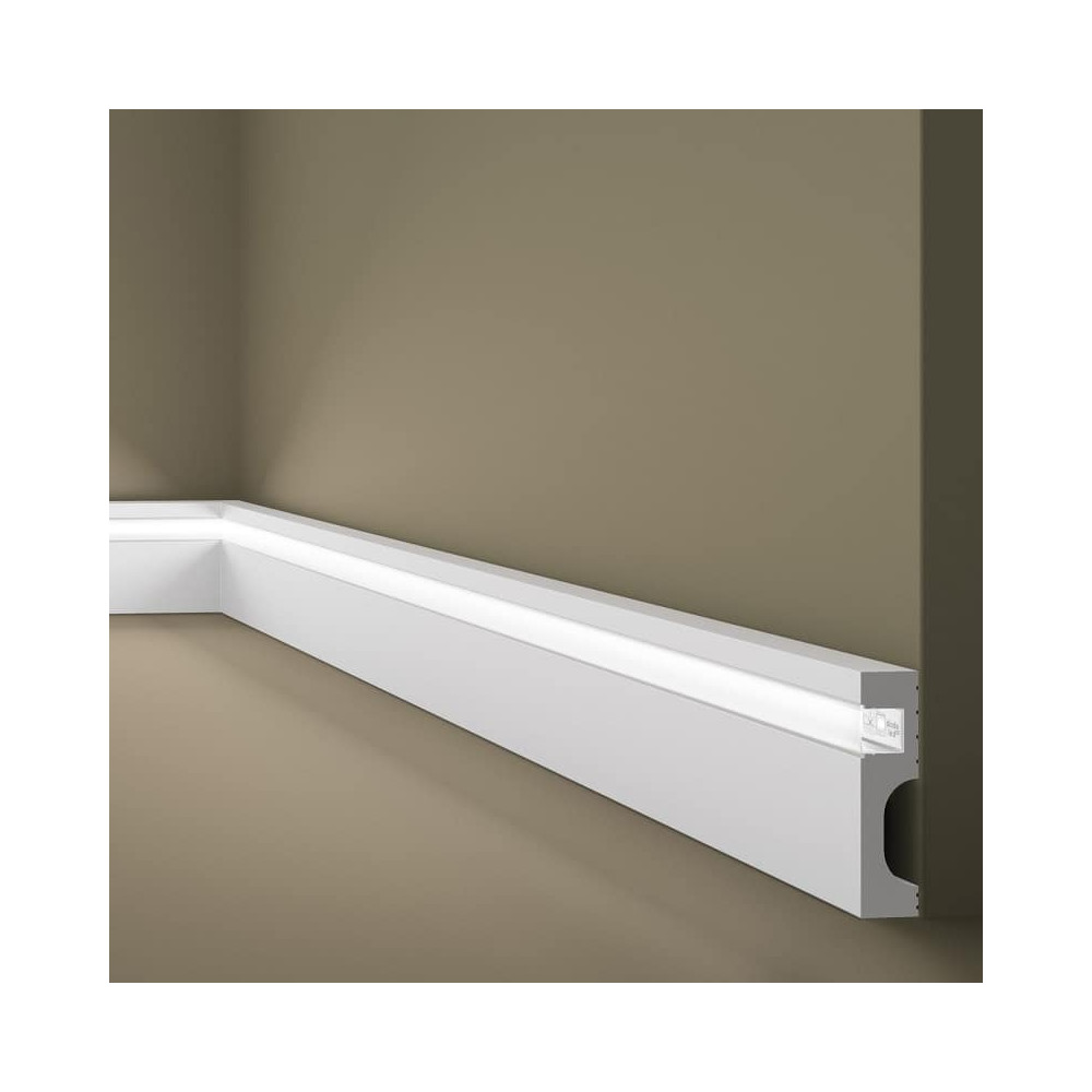 Profil decorativ WALLSTYL IL11 – 80 × 20 mm, 2 m