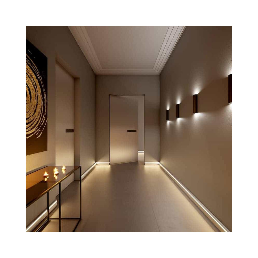 Profil decorativ WALLSTYL IL11 – 80 × 20 mm, 2 m