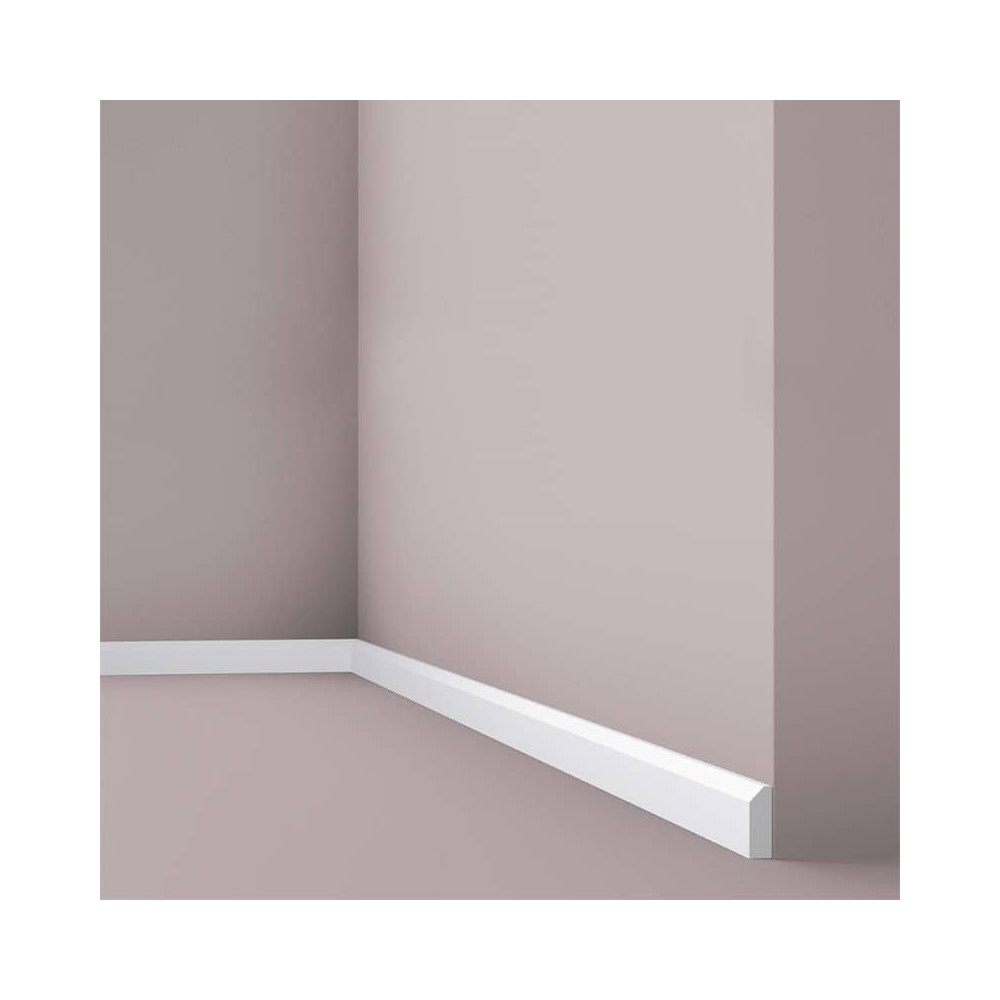 Plintă decorativă WALLSTYL FT1 – 38 × 13 mm, 2 m
