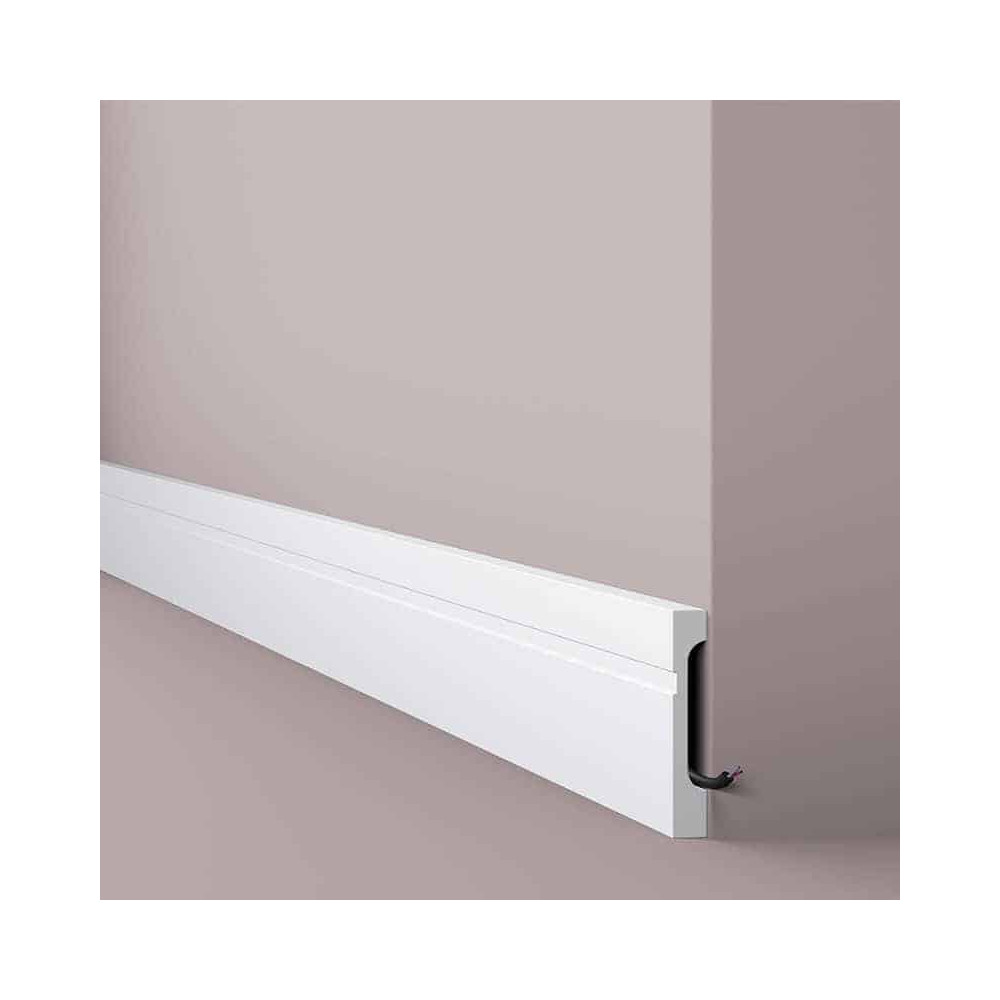 Plintă decorativă WALLSTYL FD11 – 110 × 18 mm, 2 m