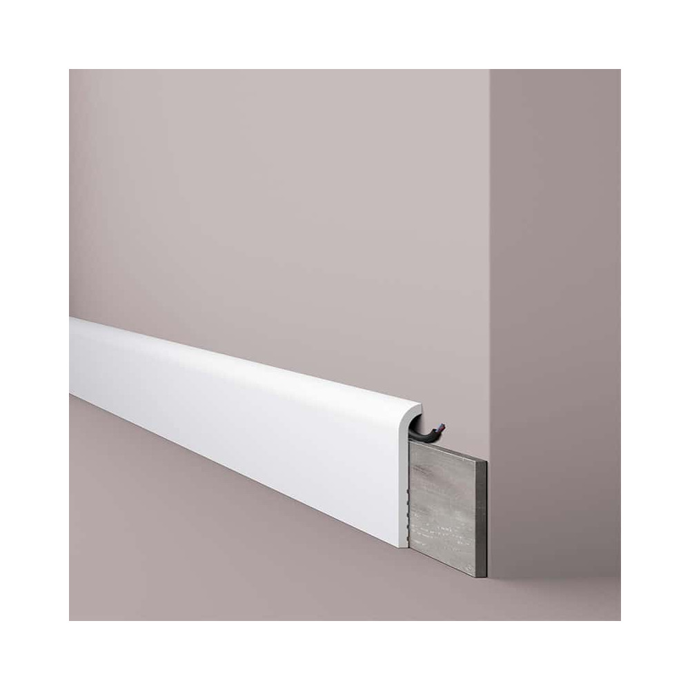 Plintă decorativă WALLSTYL CF1 – 110 × 22 mm, 2 m