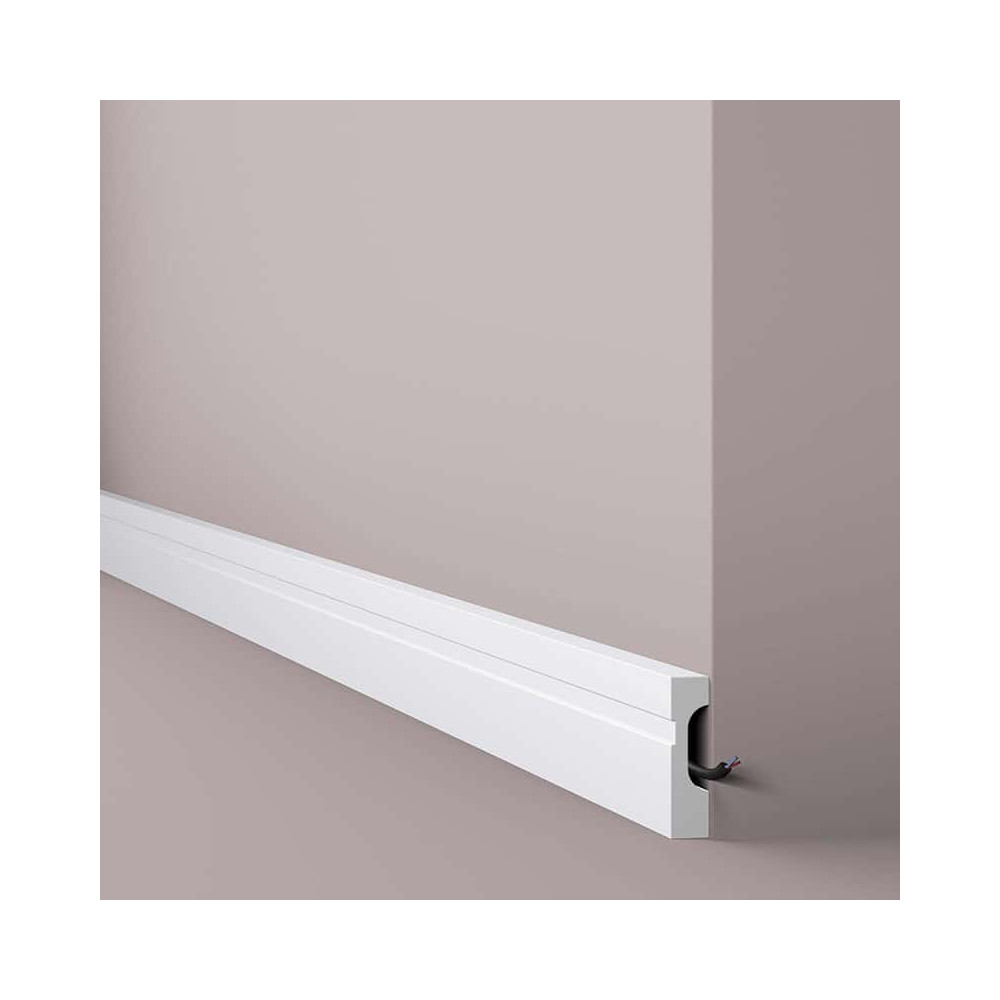 Plintă decorativă WALLSTYL FD7 – 70 × 18 mm, 2 m