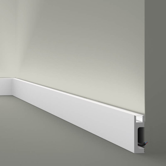 Profil decorativ WALLSTYL IL10 – 80 × 23 mm, 2 m