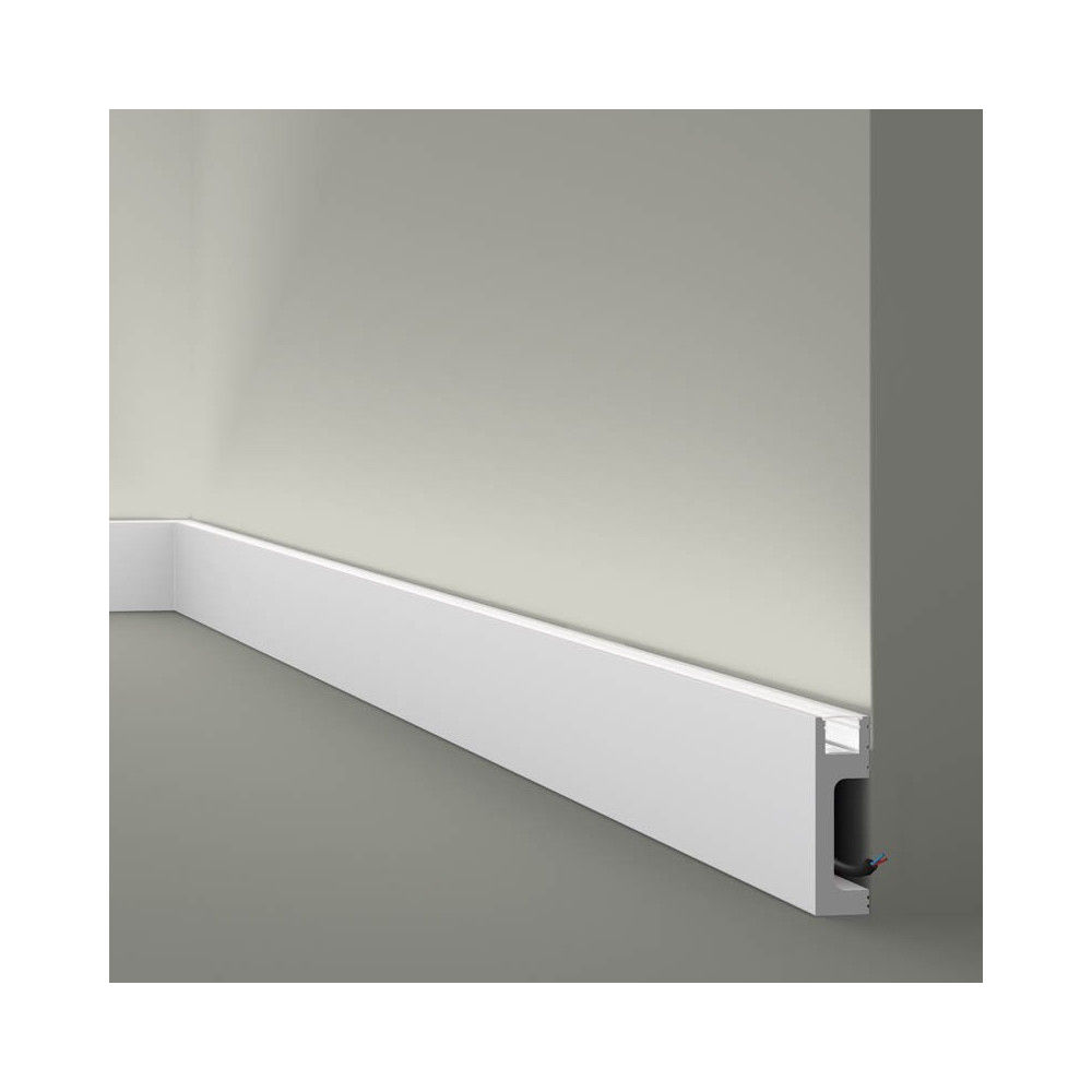 Profil decorativ WALLSTYL IL10 – 80 × 23 mm, 2 m