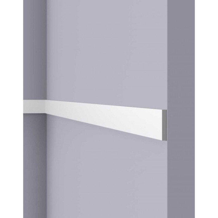 Plintă decorativă WALLSTYL FL10 – 50 × 8 mm, 2 m