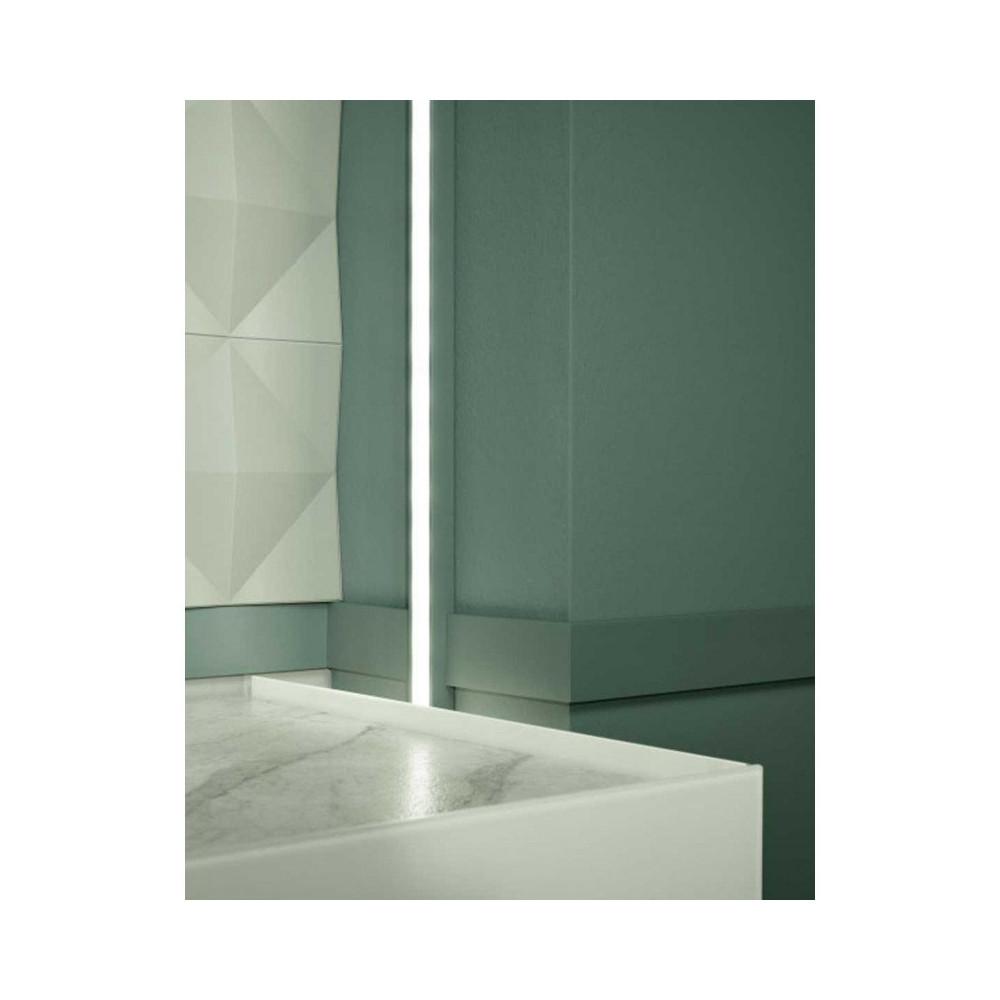 Plintă decorativă WALLSTYL FL10 – 50 × 8 mm, 2 m