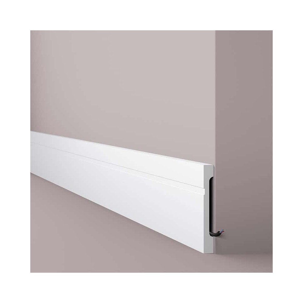 Plintă decorativă WALLSTYL FD15 – 150 × 18 mm, 2 m
