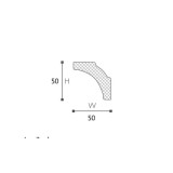 Cornișă decorativă NOMASTYL B5 | Proflux