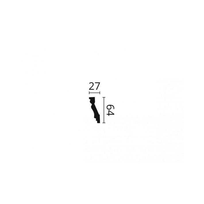 Cornișă decorativă ARSTYL Z8 | Proflux