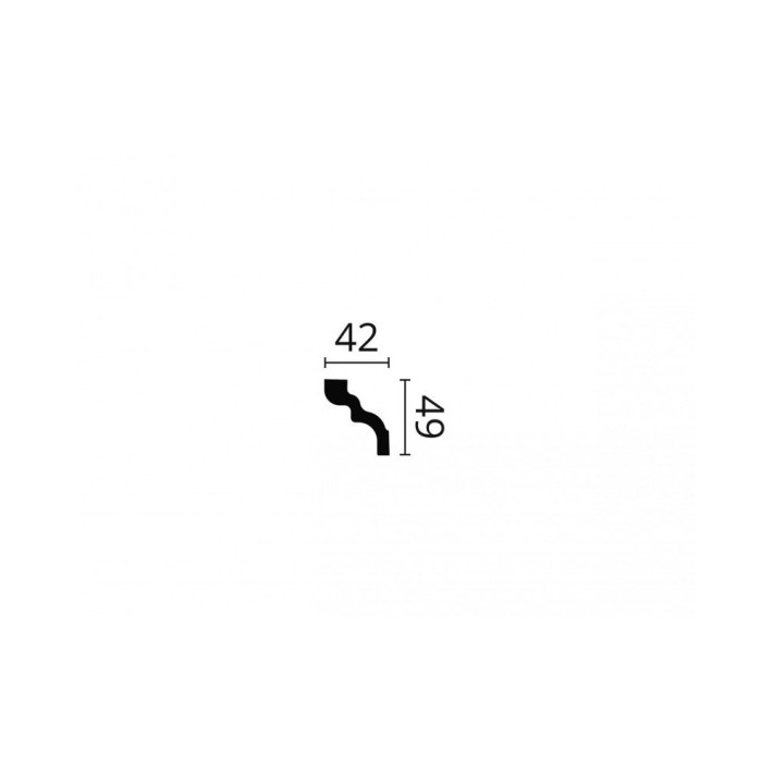 Cornișă decorativă WALLSTYL WT9 | Proflux
