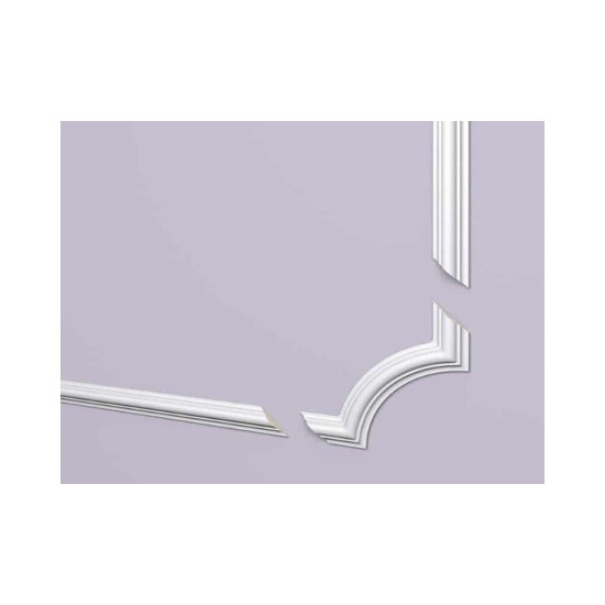 Set coltar decorativ accesoriu Arstyl Z102 pentru profil Z10- 4 BUC. | Proflux