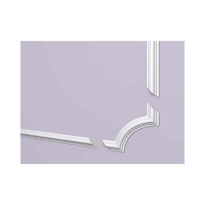 Set coltar decorativ accesoriu Arstyl Z102 pentru profil Z10- 4 BUC. | Proflux