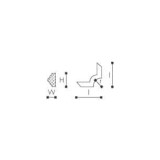 Set coltar decorativ accesoriu Arstyl SP3-4 pentru profil SP3- 4 BUC. | Proflux