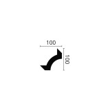 Set coltar decorativ accesoriu Arstyl SP2-4 pentru profil SP2- 4 BUC. | Proflux