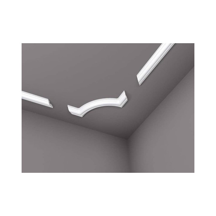 Set coltar decorativ accesoriu Nomastyl O16 pentru bagheta O - 4 BUC. | Proflux