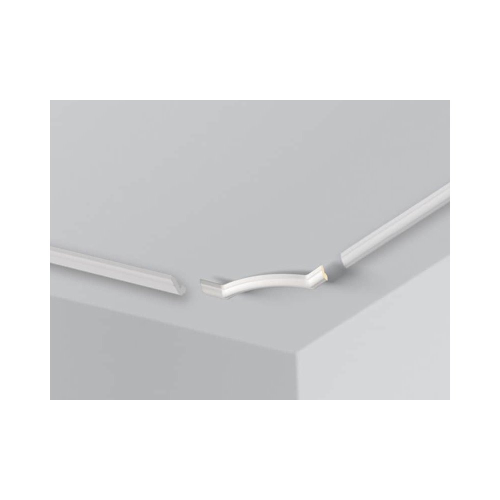 Set coltar decorativ accesoriu Nomastyl O16 pentru bagheta O - 4 BUC. | Proflux