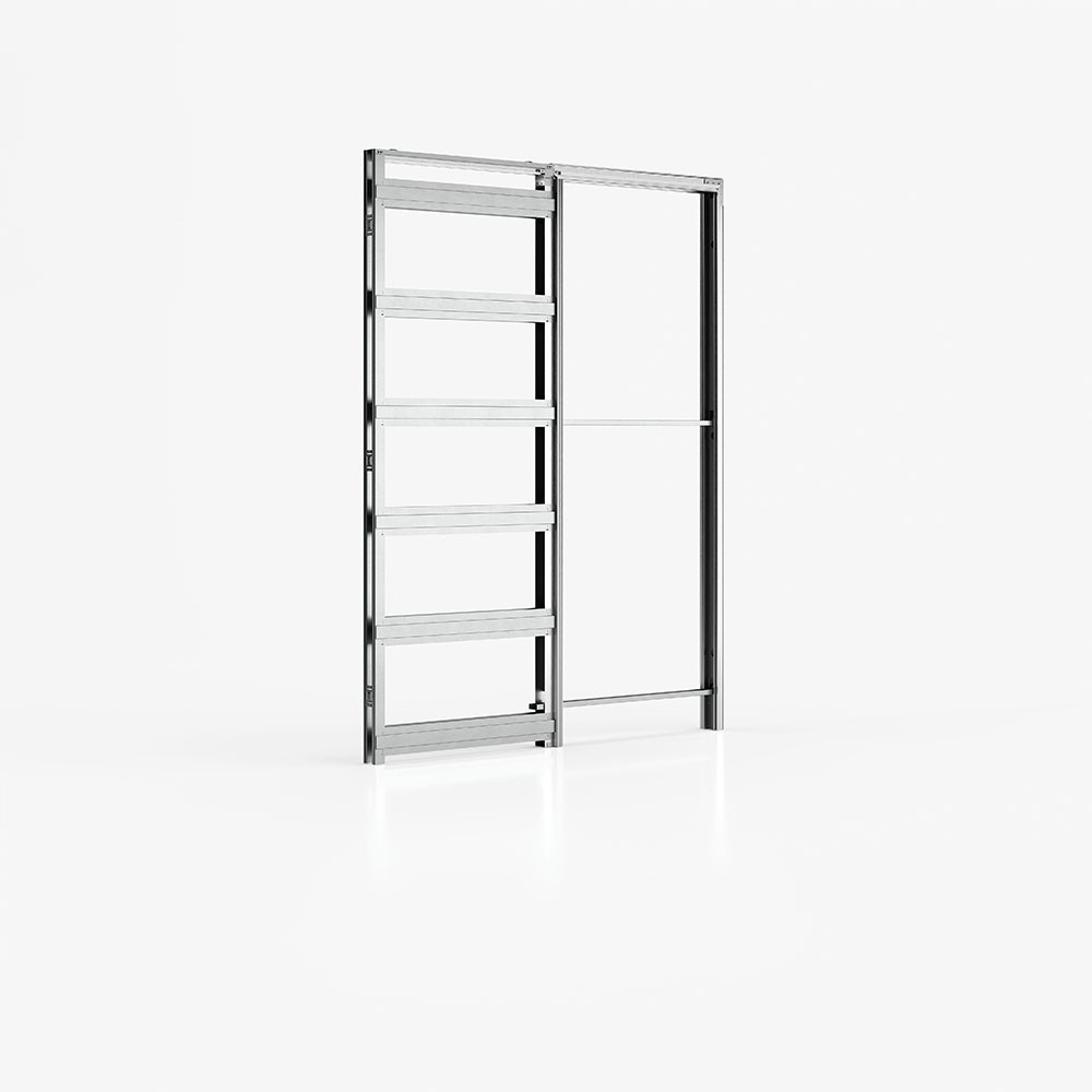 Ermetika Absolute EvoKit Single door | Kit culisant fără toc, o ușă | Proflux