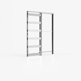 Ermetika Absolute EvoKit Single door | Kit culisant fără toc, o ușă | Proflux