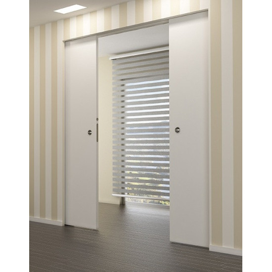 Ermetika Absolute EvoKit Double door | Kit culisant fără toc, două uși | Proflux