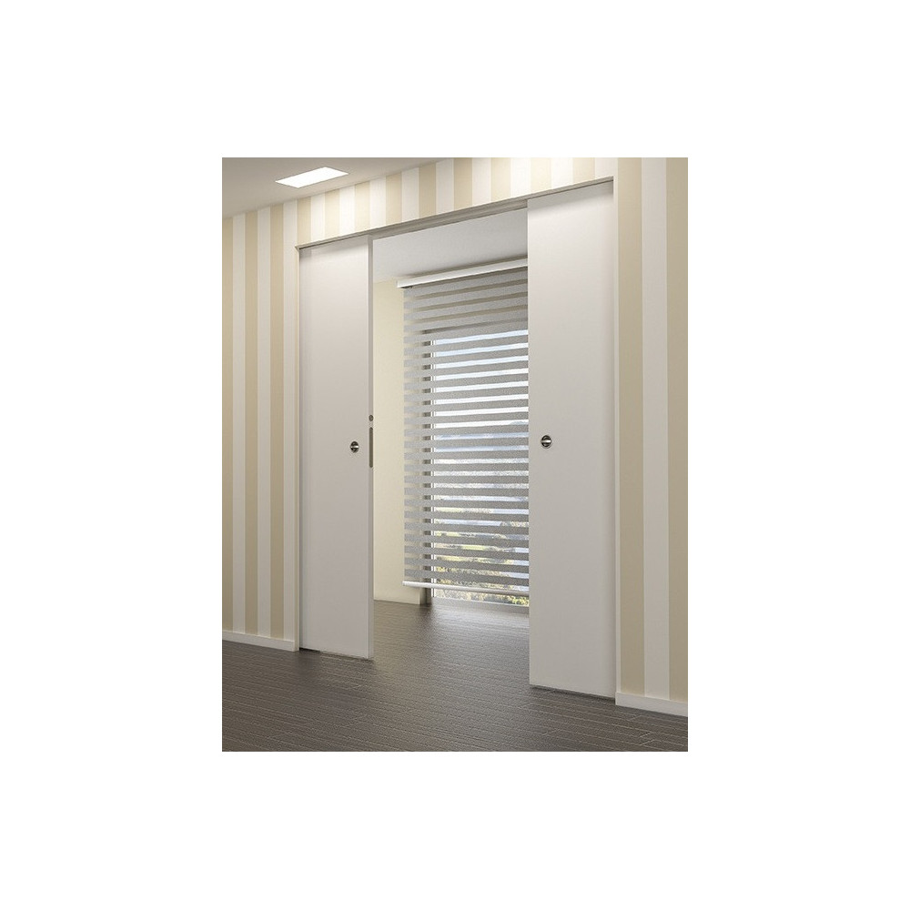 Ermetika Absolute EvoKit Double door | Kit culisant fără toc, două uși | Proflux