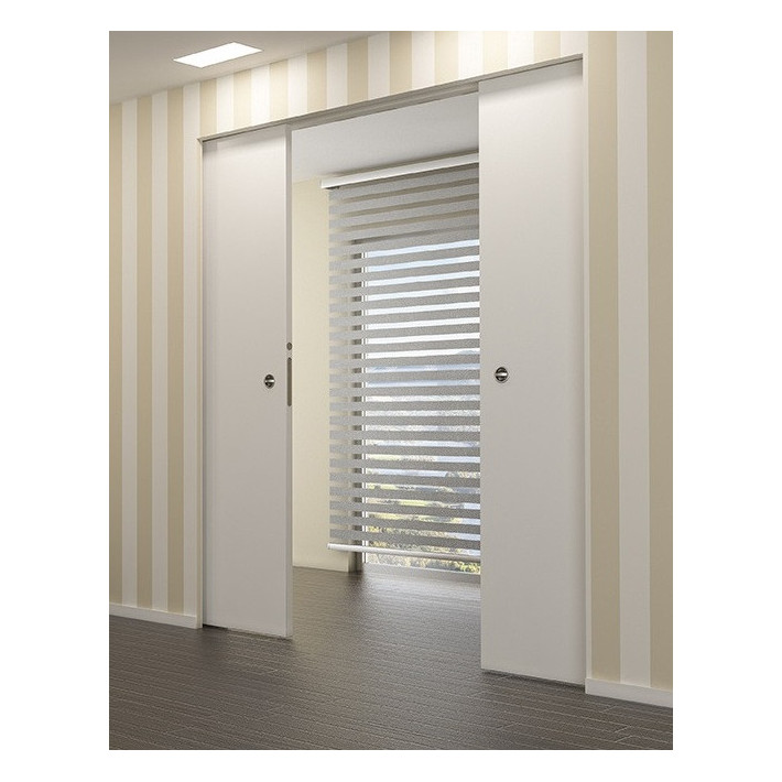 Ermetika Absolute EvoKit Double door | Kit culisant fără toc, două uși | Proflux
