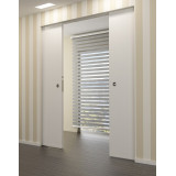 Ermetika Absolute EvoKit Double door | Kit culisant fără toc, două uși | Proflux