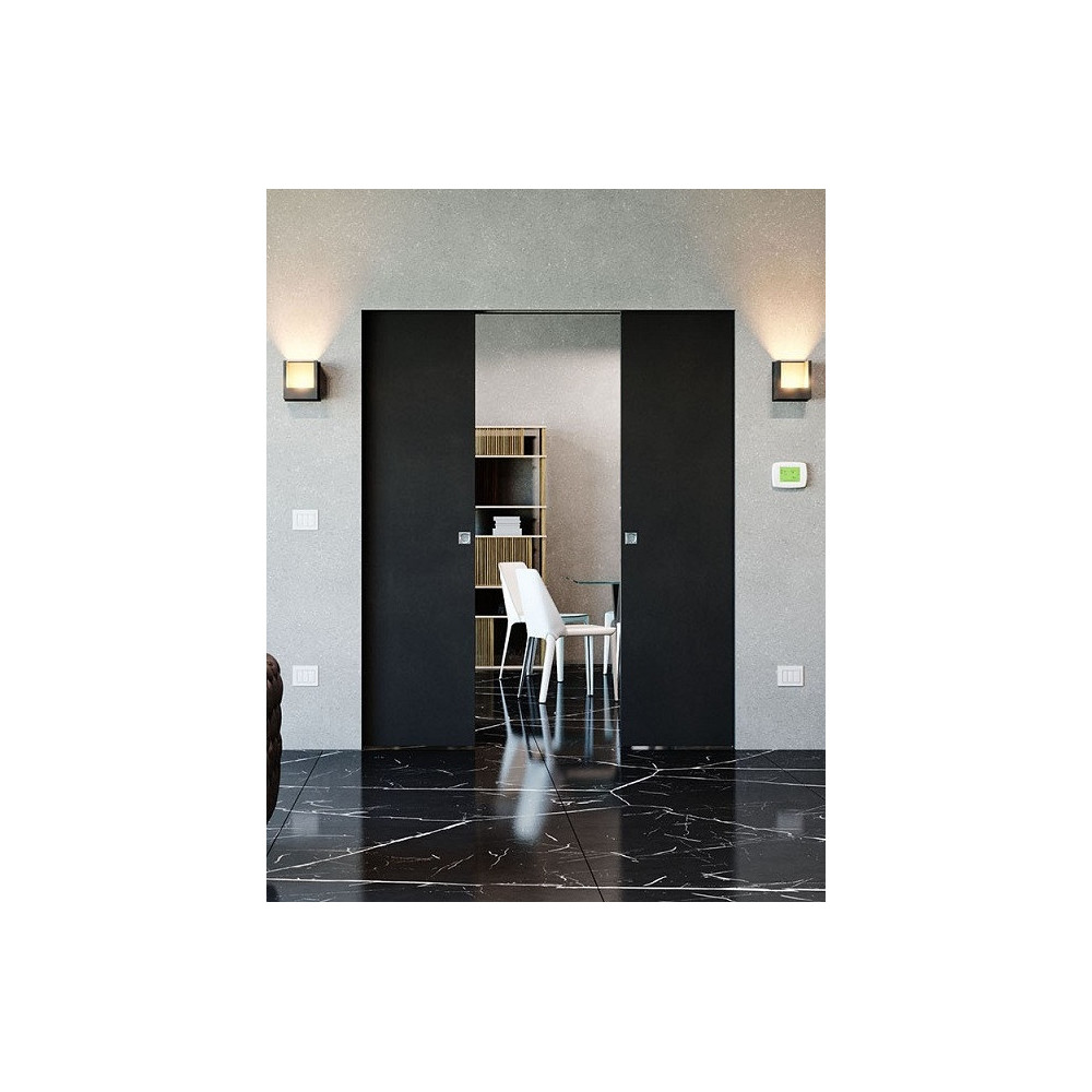 Ermetika Absolute Energy Double door | Sistem glisant pentru două uși, cu spații tehnice | Proflux