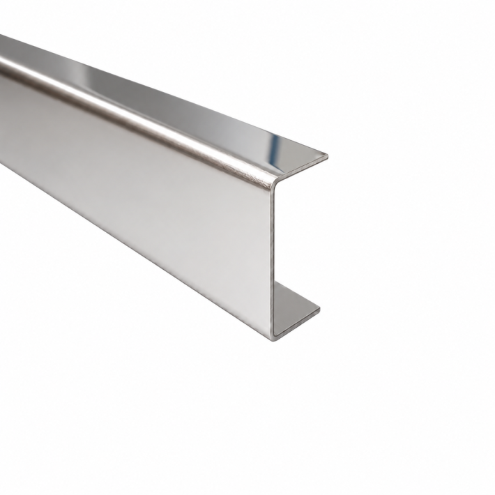 Bagheta de separare - inox oglinda