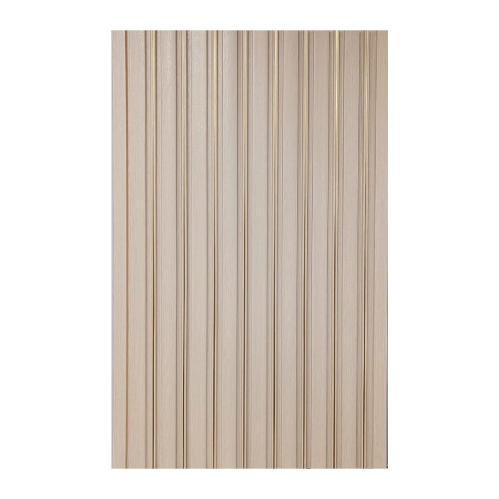 Riflaj decorativ - crem si auriu