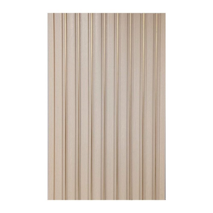 Riflaj decorativ - crem si auriu
