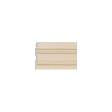 Riflaj decorativ - crem si auriu