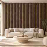 Riflaj decorativ - stejar