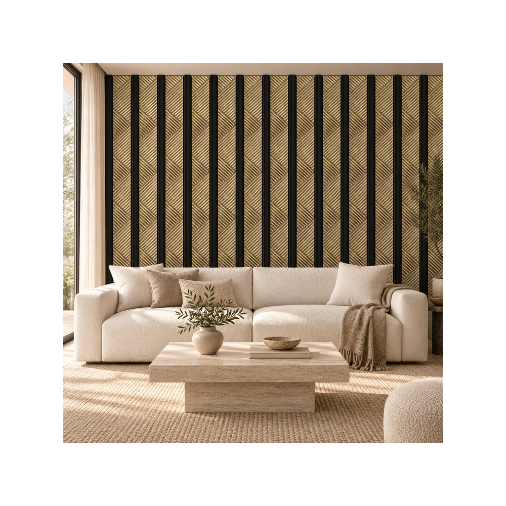 Riflaj decorativ - stejar