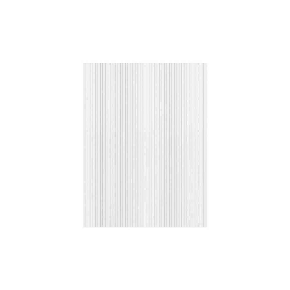 Riflaj decorativ - alb