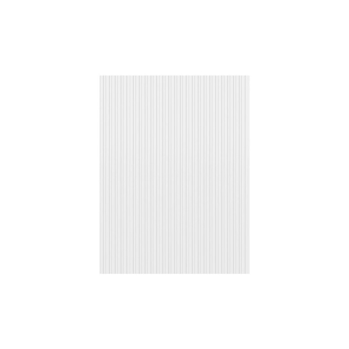 Riflaj decorativ - alb